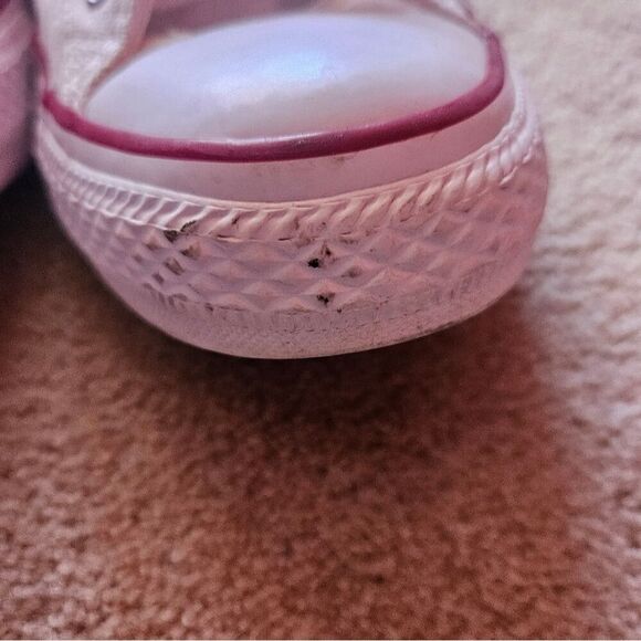 Converse All Star Chuck Taylor style mens 7 women's 9 white sneakers - Picture 6 of 15